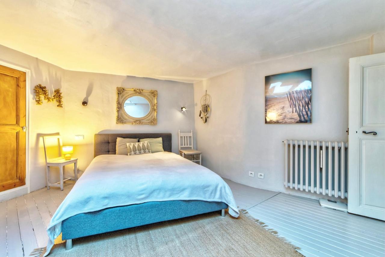 Townhouse Mougins In The Old Village, Fantastic View, Sea And Mountains Exterior foto