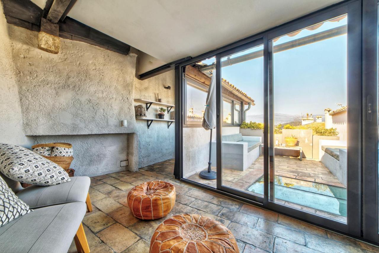 Townhouse Mougins In The Old Village, Fantastic View, Sea And Mountains Exterior foto