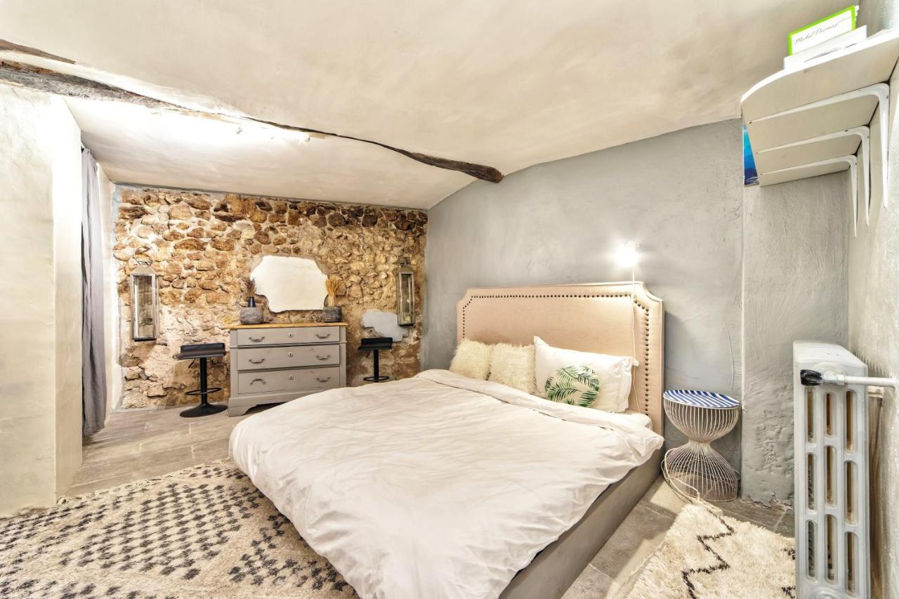 Townhouse Mougins In The Old Village, Fantastic View, Sea And Mountains Exterior foto